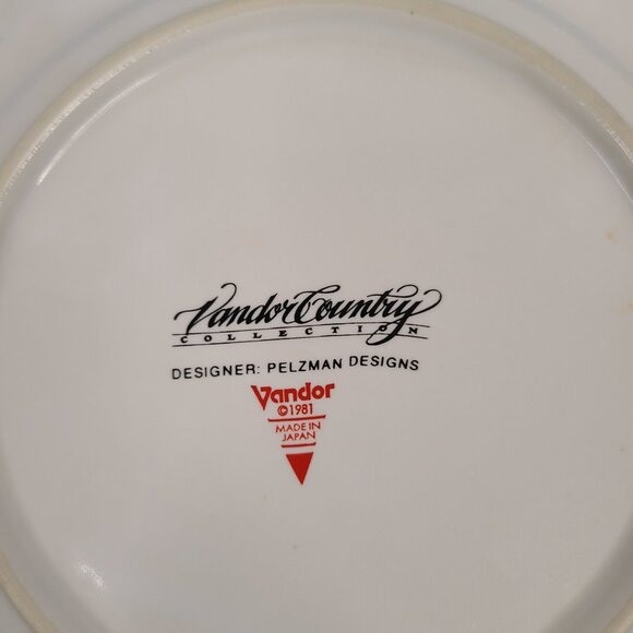 Vintage Vandor Country Collection Pelzman Design Pig Plate and Mug - Picture 8 of 8